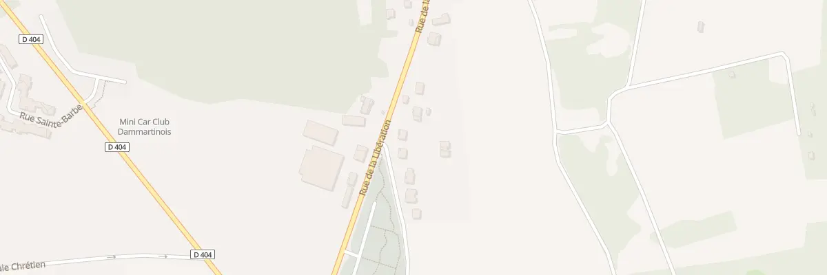 Plan du 59 Rue de la Libération à Dammartin-en-Goële