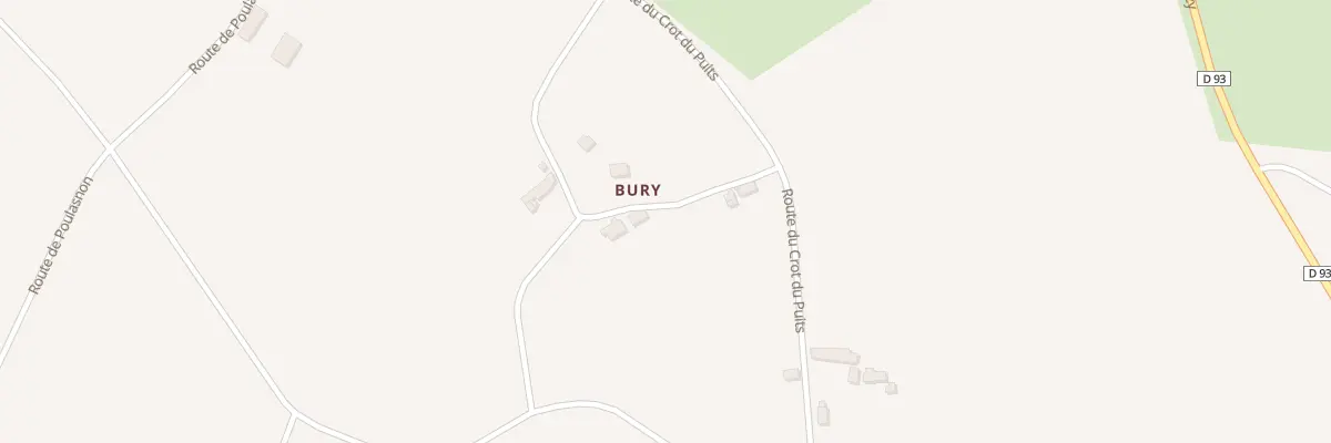 Plan du 107 Imp de Bury d’En Bas à Montigny