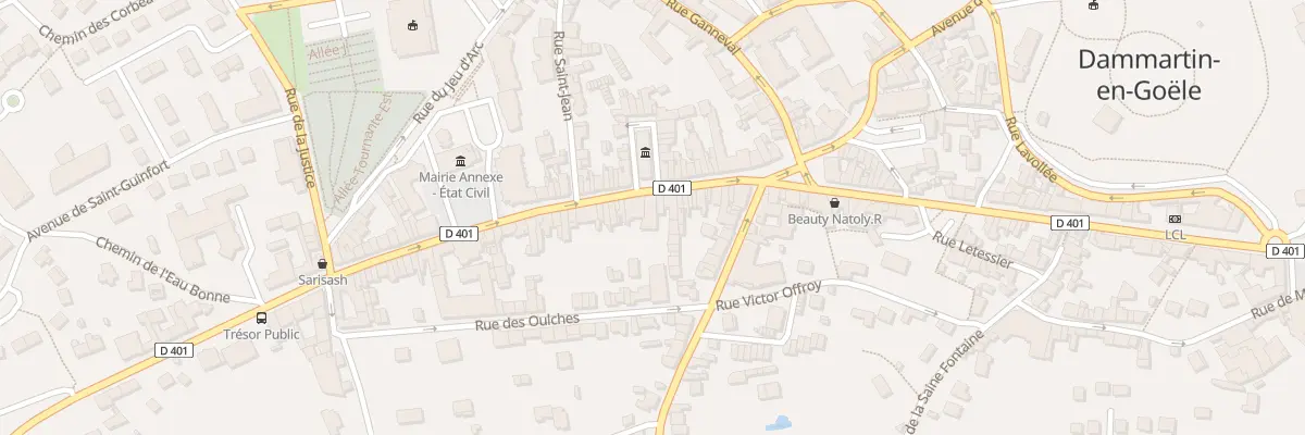 Plan du 84 Rue du Général de Gaulle à Dammartin-en-Goële