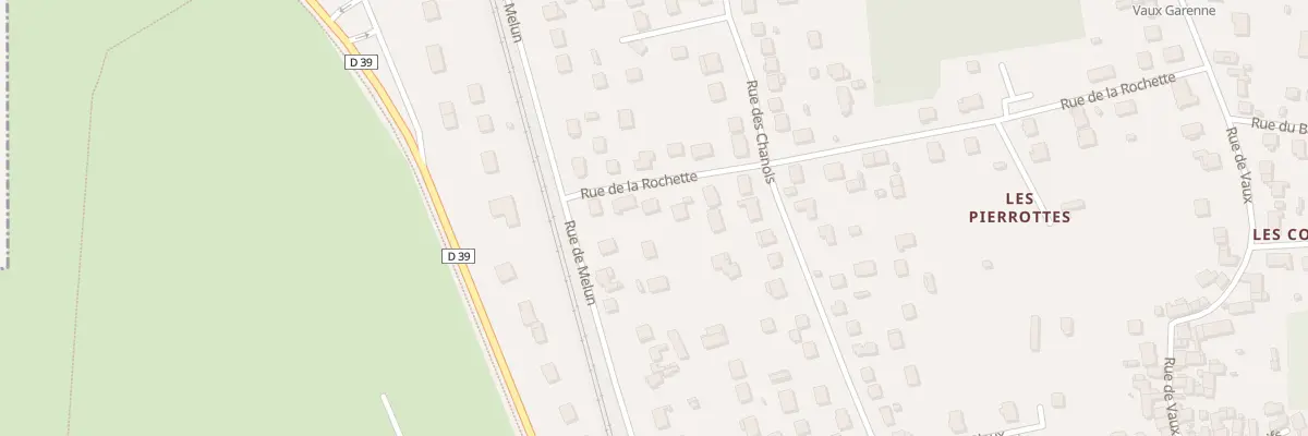 Plan du 2T Rue de la Rochette à Livry-sur-Seine