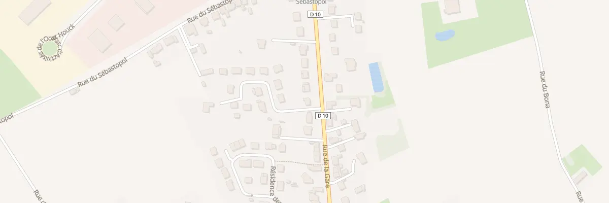 Plan du 1749 Rue de la Gare à Boeschepe