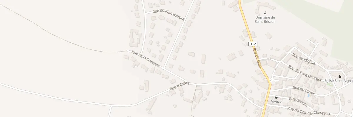 Plan du 4 Rue de la Champaude à Saint-Brisson-sur-Loire