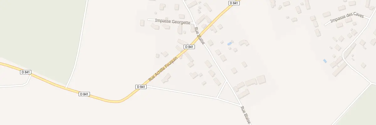 Plan du 117 Rue Achille Fouquin à Corquilleroy