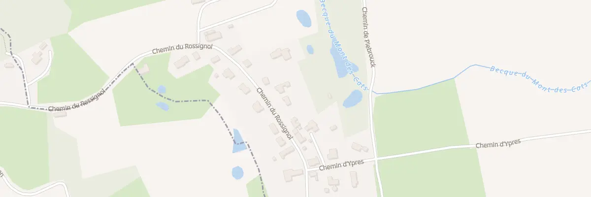 Plan du 2466 Che du Rossignol à Berthen
