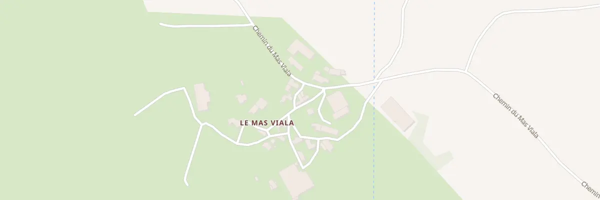 Plan du 5135 Le Mas Viala à Alrance