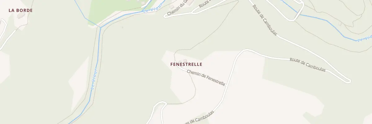 Plan du 5756 Fenestrelle à Pont-de-Salars