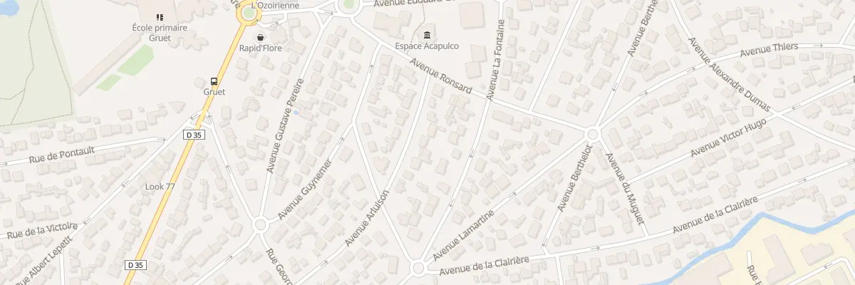 Plan du 60 Av Arluison à Ozoir-la-Ferrière