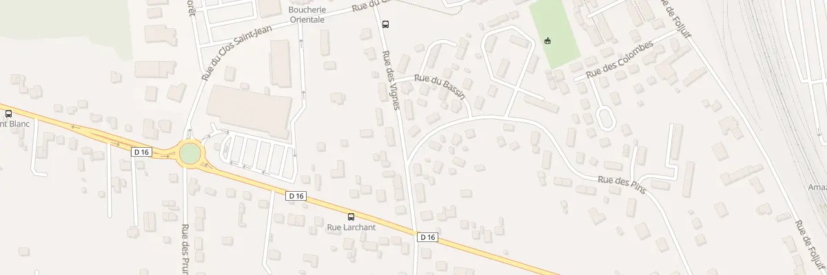 Plan du 58 Rue des Pins à Saint-Pierre-lès-Nemours
