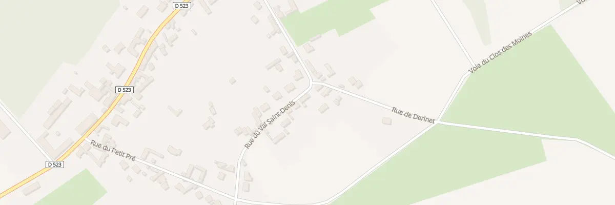 Plan du 4 Rue du Val St Denis à Francières