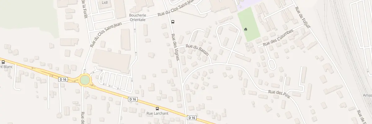 Plan du 10 Rue des Vignes à Saint-Pierre-lès-Nemours