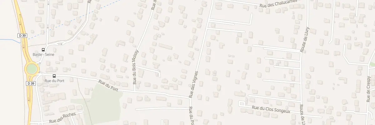 Plan du 172 Rue des Vignes à Vaux-le-Pénil