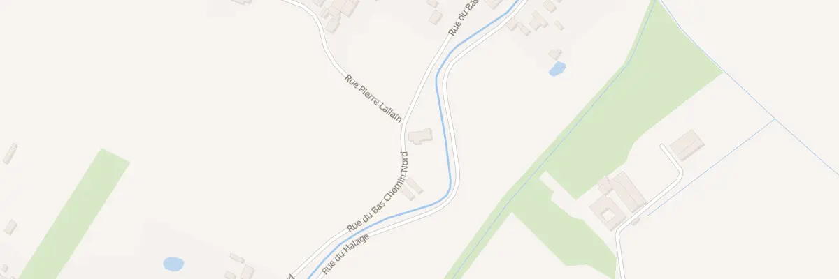 Plan du 384 Rue du Bas Chemin Nord à Locon