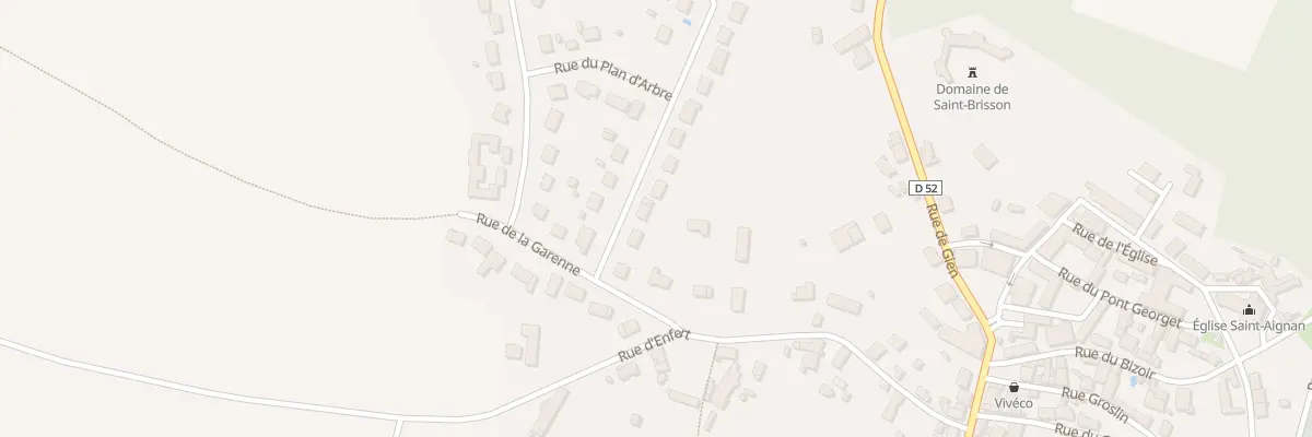 Plan du 6 Rue de la Champaude à Saint-Brisson-sur-Loire