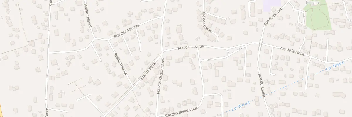 Plan du 36 Rue de la Noue à Vaux-le-Pénil