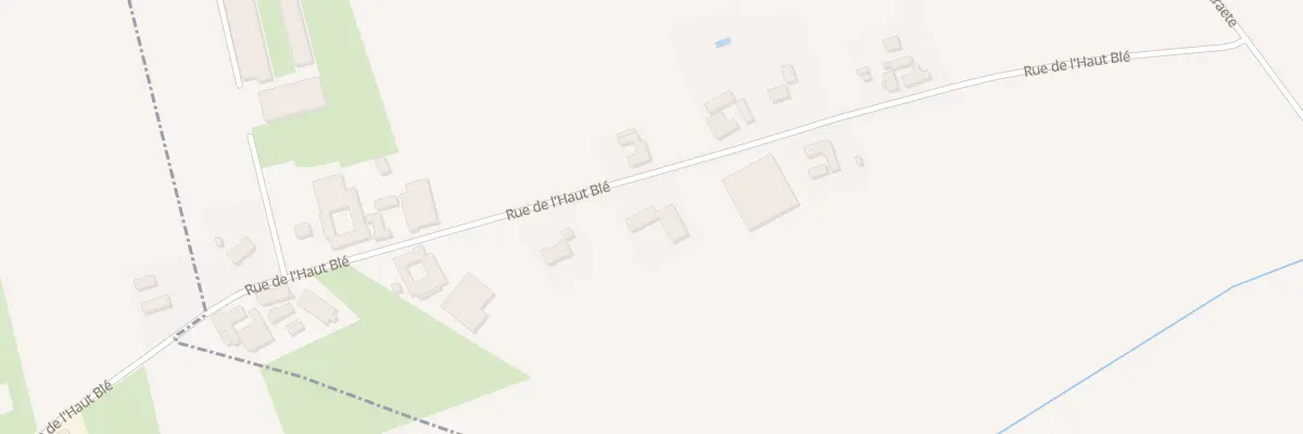 Plan du 445 Rue de l’Haut Ble au Doulieu
