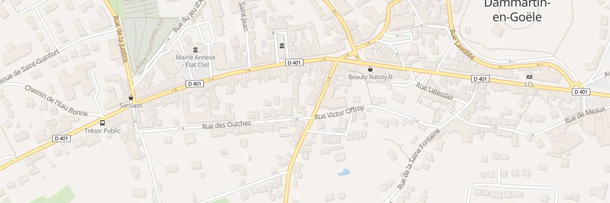 Plan du 10 Rue de la Libération à Dammartin-en-Goële