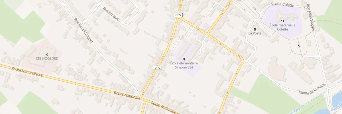 Plan du 39 Rue Sadi Carnot à Beuvry