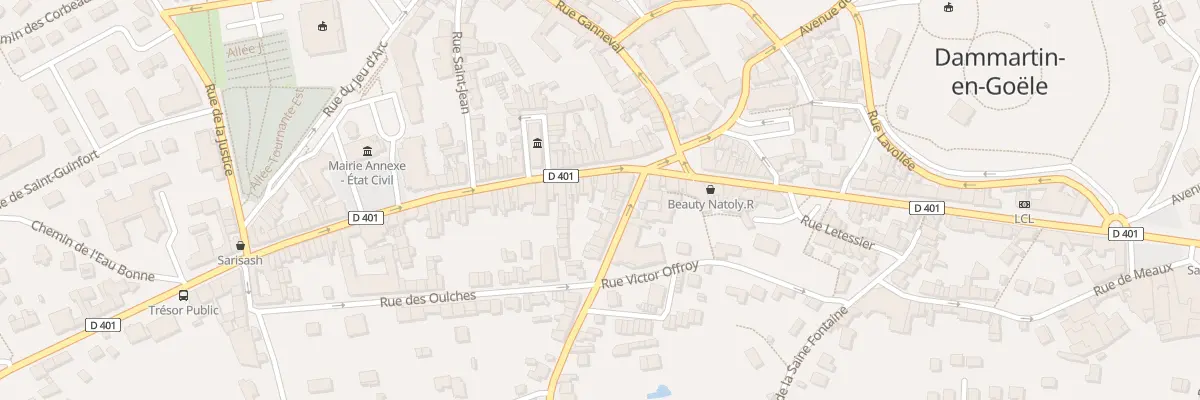 Plan du 104 Rue du Général de Gaulle à Dammartin-en-Goële