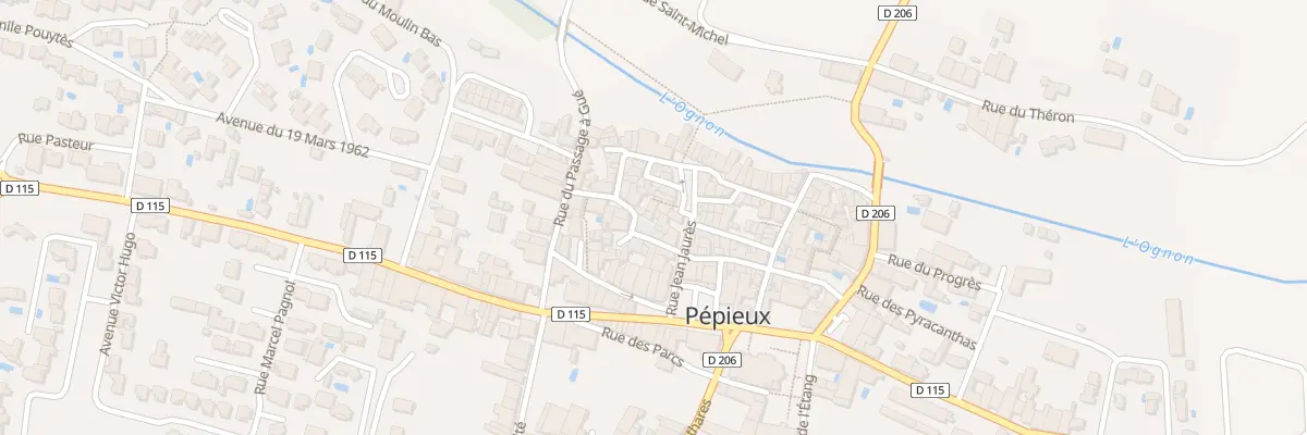 Plan du 6 Pl Jean Moulin à Pépieux