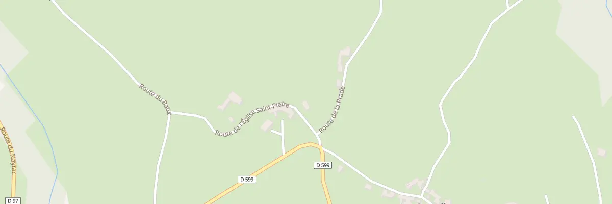 Plan du 62 Rte de l’Eglise Saint Pierre à Florentin-la-Capelle