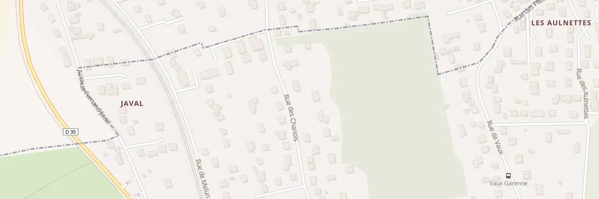 Plan du 56T Rue des Chanois à Livry-sur-Seine