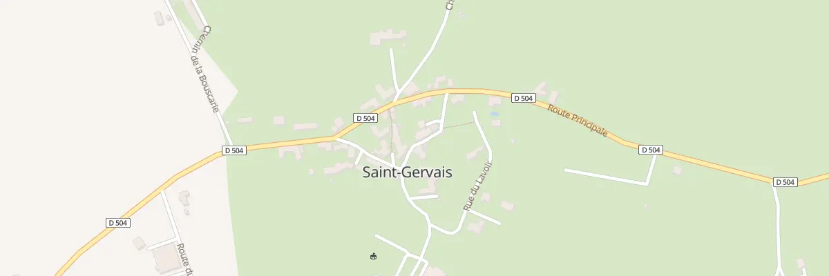 Plan du 5112 Saint Gervais à Saint-Symphorien-de-Thénières