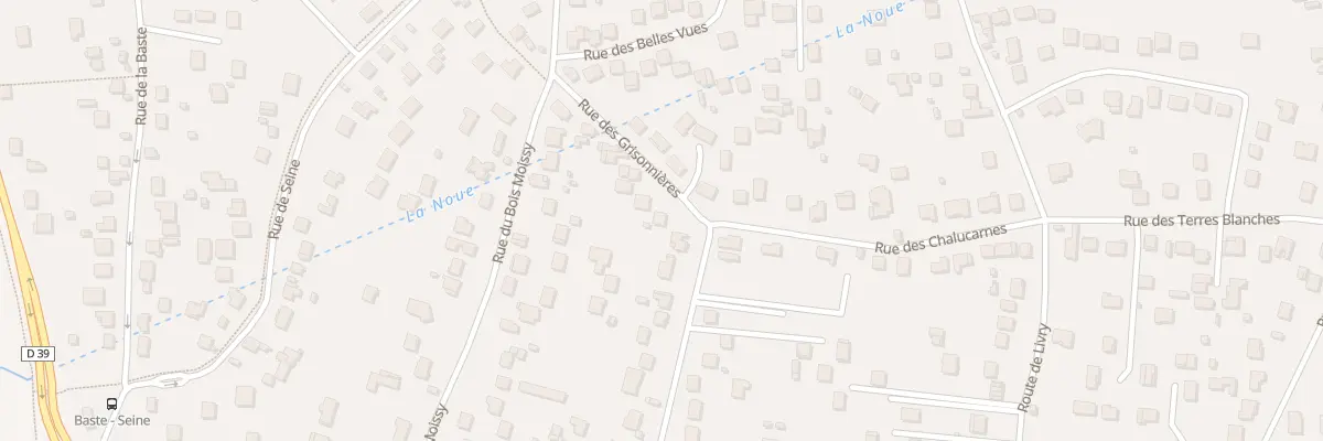 Plan du 2 Rue des Vignes à Vaux-le-Pénil