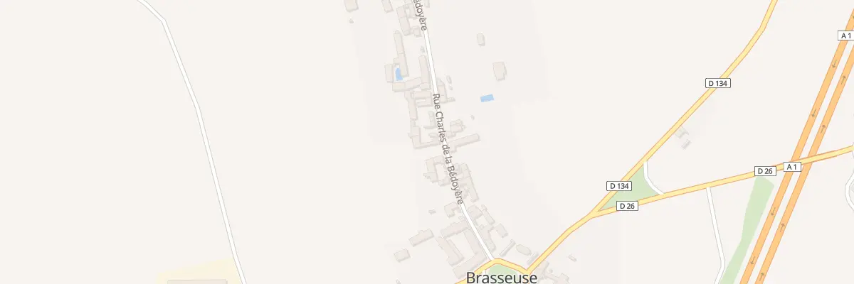 Plan du 15 Rue Charles de la Bedoyère à Brasseuse