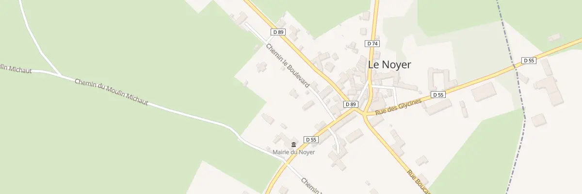 Plan du 5 Le Boulevard au Noyer