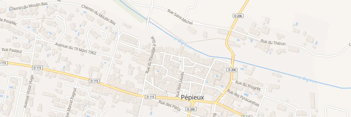 Plan du 11 Rue de la Fontaine à Pépieux