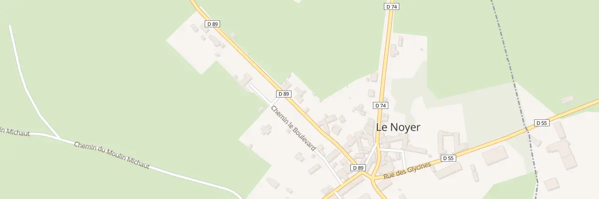 Plan du 20 Rue de Villegenon Dite du Lavo au Noyer