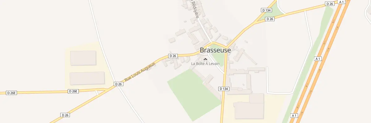 Plan du 3 Rue Louis Augueux à Brasseuse