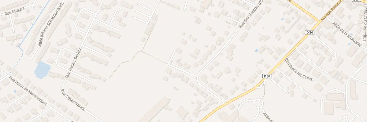 Plan du 6 Rue Pierre de Coubertin à Claye-Souilly