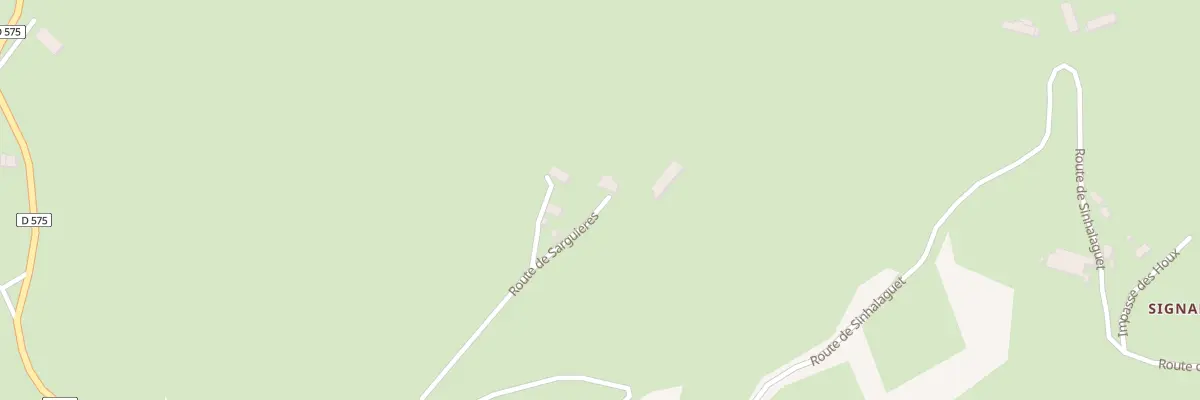 Plan du 5438 Sarguieres à Mur-de-Barrez