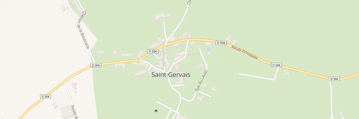 Plan du 5113 Saint Gervais à Saint-Symphorien-de-Thénières