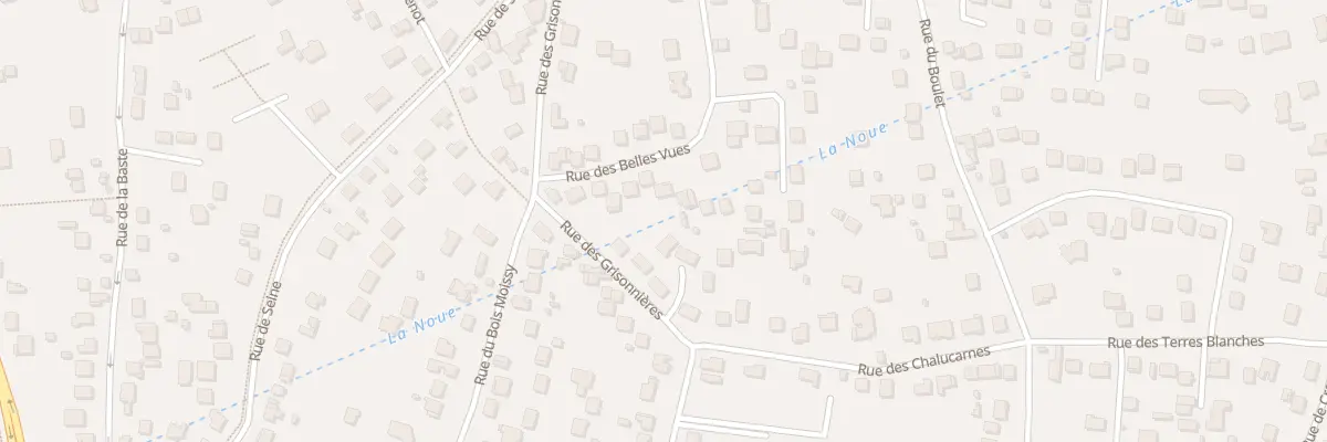 Plan du 72 Rue des Belles Vues à Vaux-le-Pénil