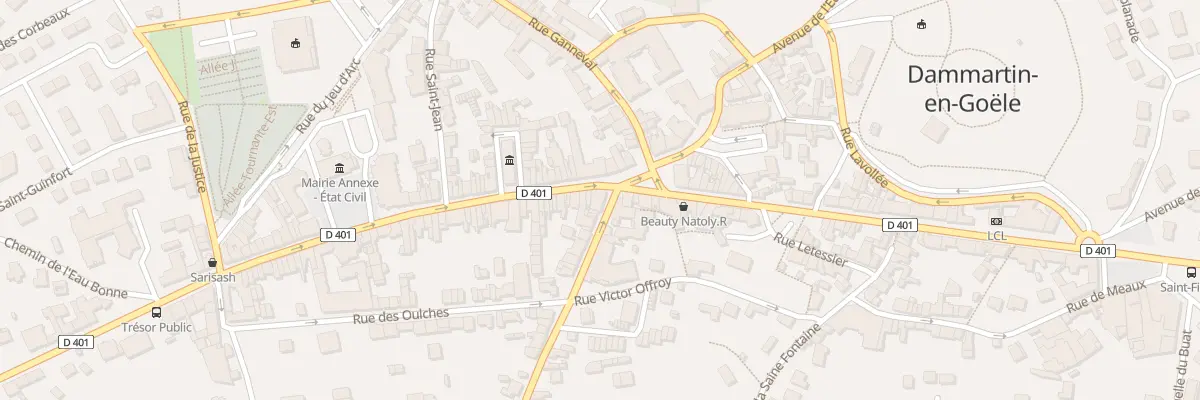 Plan du 112 Rue du Général de Gaulle à Dammartin-en-Goële