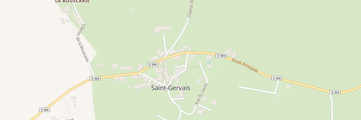 Plan du 5115 Saint Gervais à Saint-Symphorien-de-Thénières