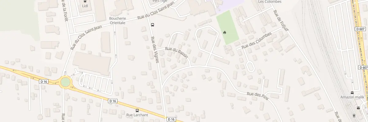 Plan du 50 Rue des Pins à Saint-Pierre-lès-Nemours