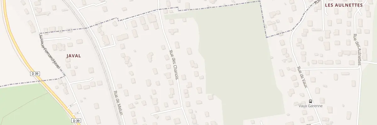 Plan du 54 Rue des Chanois à Livry-sur-Seine