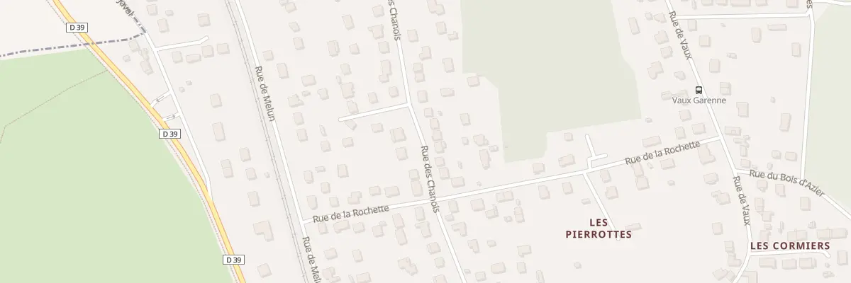 Plan du 40 Rue des Chanois à Livry-sur-Seine