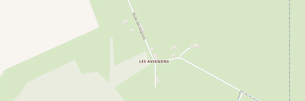 Plan du 50A Les Avignons à Lantan