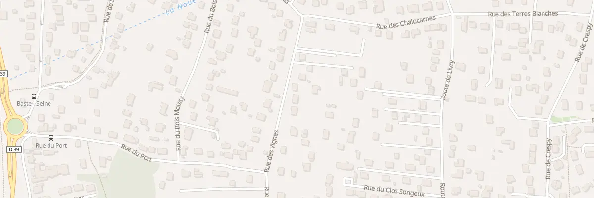 Plan du 135 Rue des Vignes à Vaux-le-Pénil