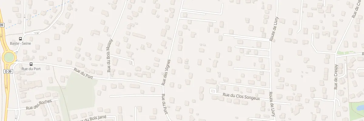 Plan du 187 Rue des Vignes à Vaux-le-Pénil