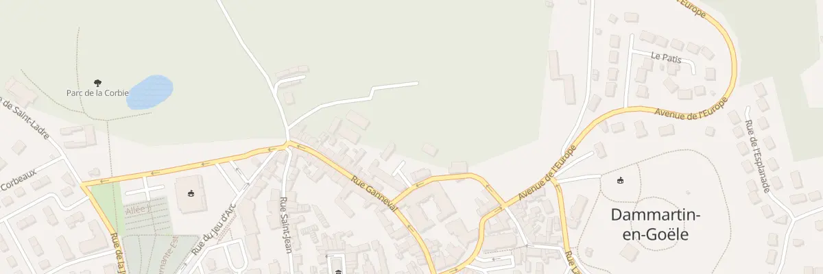 Plan du 1B Rue Abel Chenevat à Dammartin-en-Goële