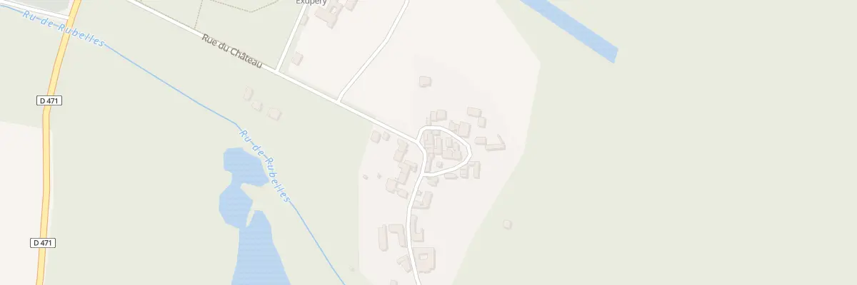 Plan du 40 Rue de la Faïencerie à Rubelles