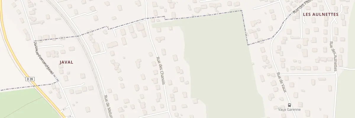 Plan du 56 Rue des Chanois à Livry-sur-Seine