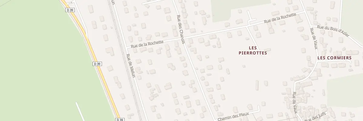 Plan du 39T Rue des Chanois à Livry-sur-Seine