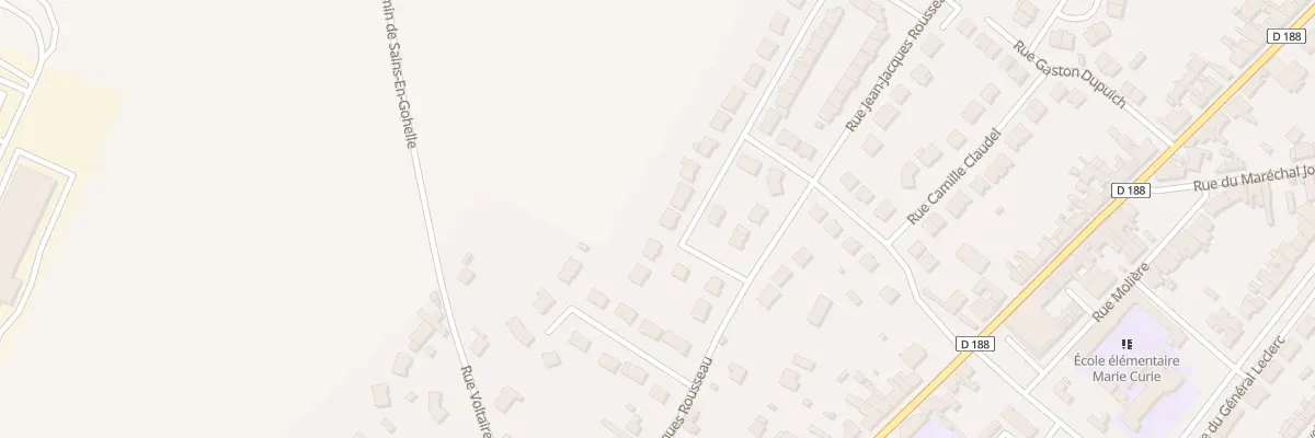 Plan du 7 Rue Marie Laurencin à Sains-en-Gohelle