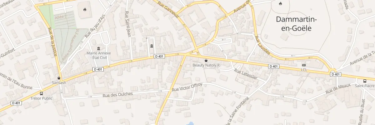 Plan du 1 Rue de la Libération à Dammartin-en-Goële